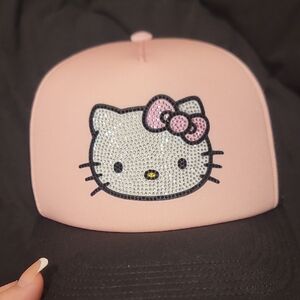 Hello Kitty Black and White Cap